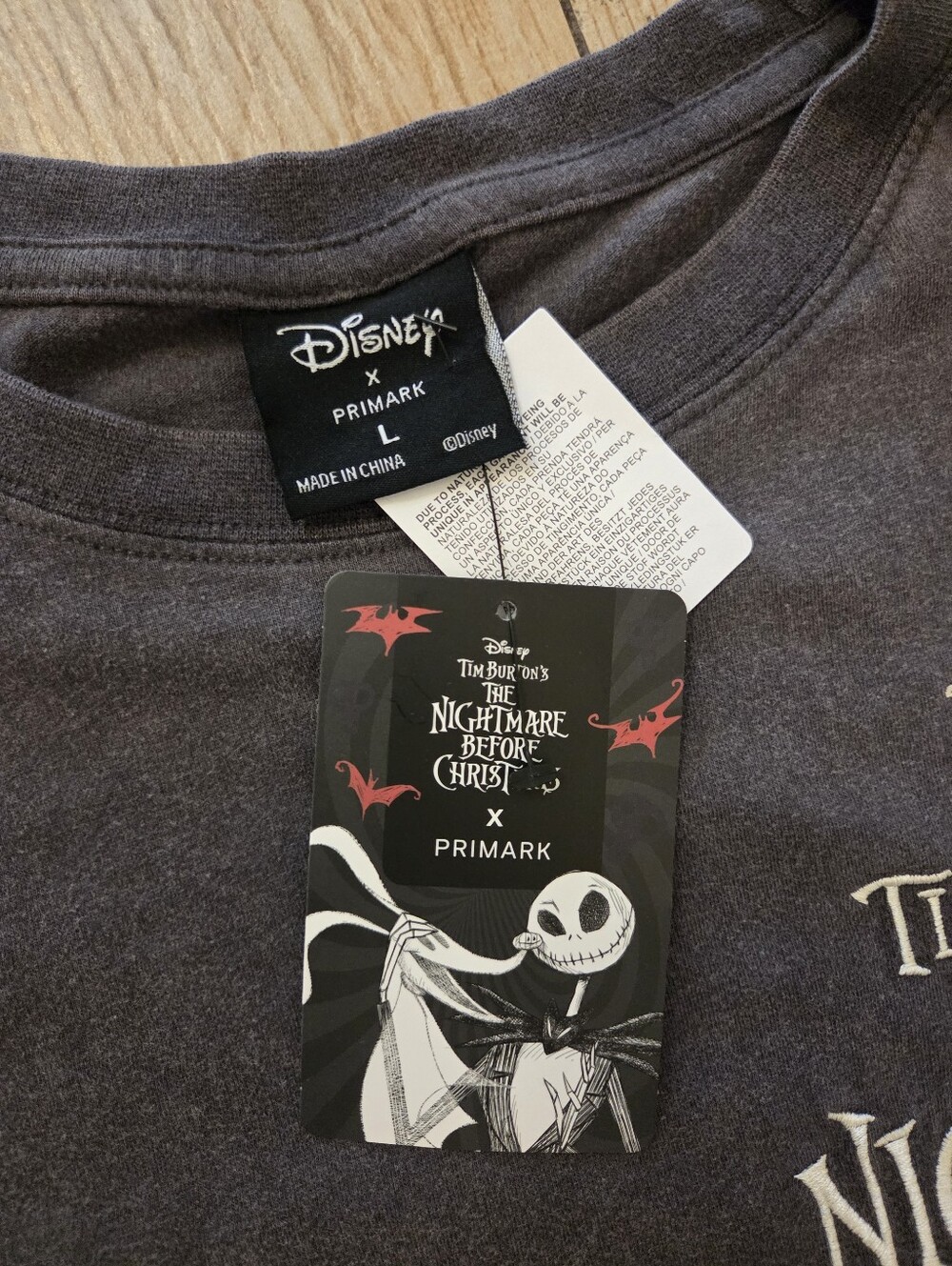 Disney Tim Burton's The Nightmare Before Christmas Graphic Primark - Picture 5 of 12